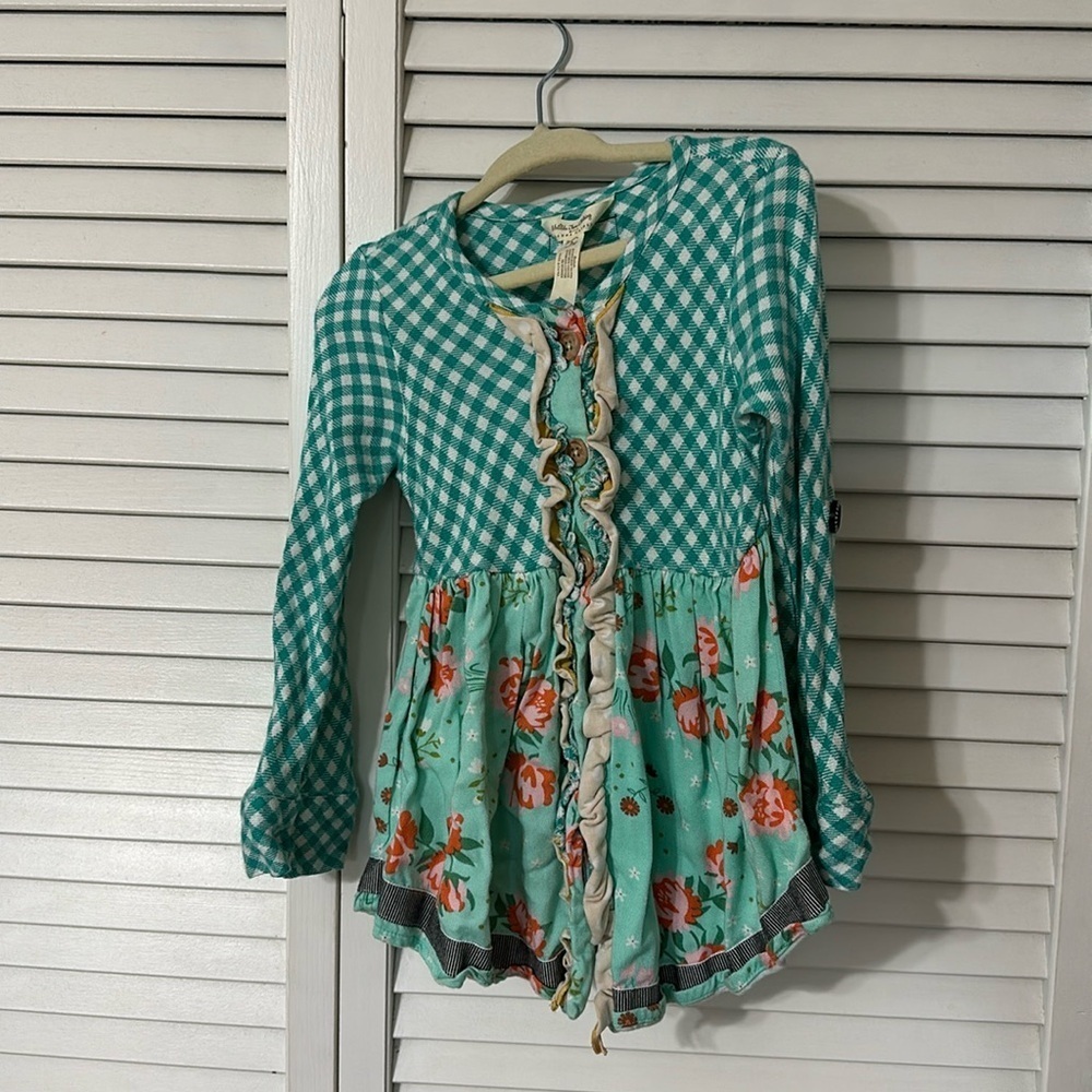 Matilda Jane Joanna Gaines Once Upon A Time Pecan Pie Top size 4